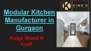 Best Modular Kitchen Manufacturer in Gurgaon