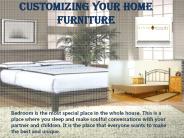 Customizing your home furniture