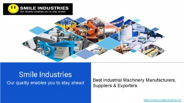 Industrial Machinery Manufacturers