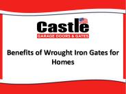 Benefits of Wrought Iron Gates for Homes
