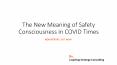 The New Meaning of Safety Consciousness in COVID Times PowerPoint PPT Presentation