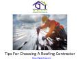 Tips for Choosing a Roofing Contractor, Gonzalez Painters & Contractors PowerPoint PPT Presentation