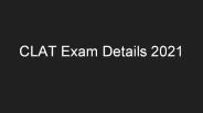 CAT Exam Details