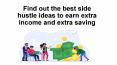 Find out the best side hustle ideas to earn extra income and extra saving PowerPoint PPT Presentation