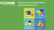 Reasons To Know About Virtual Assistant Requirement