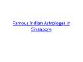 Famous Indian Astrologer in Singapore PowerPoint PPT Presentation