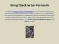 Searching for Smog Check San Fernando PowerPoint PPT Presentation