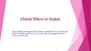 Cheek Fillers Injections in dubai