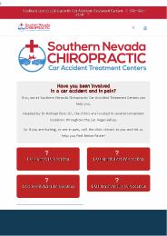 Chiropractic Therapy in Henderson