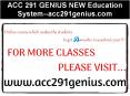ACC 291 GENIUS NEW Education System--acc291genius.com PowerPoint PPT Presentation