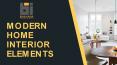 Modern Home Interior Elements PowerPoint PPT Presentation