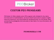 Peobrokerllc.com - Custom PEO Programs