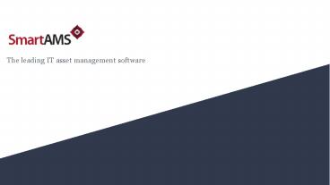 The leading IT asset management software