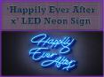 ‘Happily Ever After x’ LED Neon Sign PowerPoint PPT Presentation