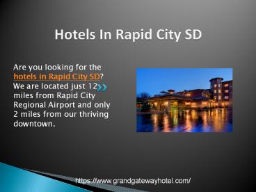 Hotels In Rapid City SD (1)