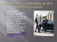Hayber cars – create a smooth way for London Luton airport taxi PowerPoint PPT Presentation