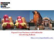 Expand Your Business with Inflatable Advertising Balloon