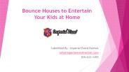 Bounce Houses from Tent Rentals Miami