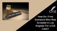How Do I Find Someone Who Was Arrested in Los Angeles For a DUI Case? PowerPoint PPT Presentation