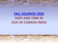 Fall Equinox 2020 PowerPoint PPT Presentation