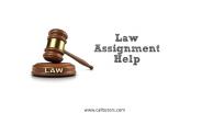 Law Assignment Help