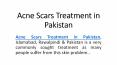 Acne Scars Treatment in Dubai PowerPoint PPT Presentation