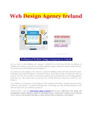 Web Design Agency Ireland