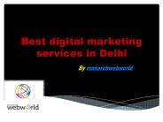 Best Digital Marketing Services in Delhi