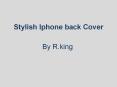 Stylish Iphone back Covers