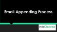 InfoCleanse - Email Appending Process PowerPoint PPT Presentation