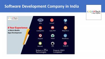 Softare development company in india