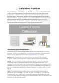 Unfinished Furniture PowerPoint PPT Presentation
