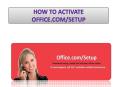 How to Activate Office.com/setup PowerPoint PPT Presentation