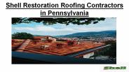 Shell Restoration Affordable Roof Replacement in Pennsylvania