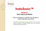 IndoSonic™ -  Ultrasonic Sound Device