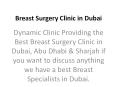Breast Surgery Clinic in Dubai PowerPoint PPT Presentation