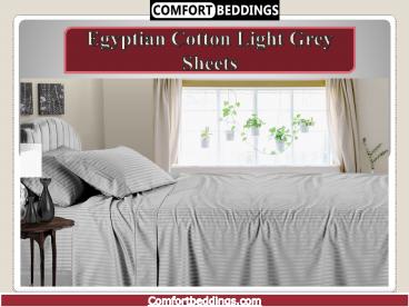 Egyptian Cotton Sheets