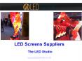 LED Screens Suppliers- The LED Studio PowerPoint PPT Presentation