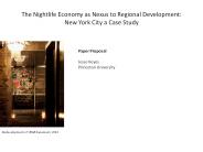 Nightlife Economy Paper By Jesse Keyes