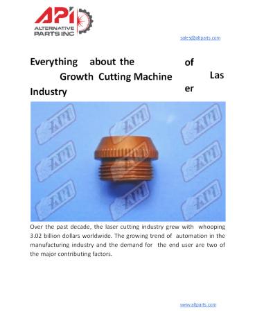 Everything about the Growth of Laser Cutting Machine Industry
