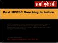 Best MPPSC Coaching PowerPoint PPT Presentation