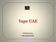 Vape UAE