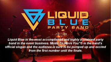 Liquid Blue Cover Band