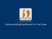 Stainless Steel Staircase Railing