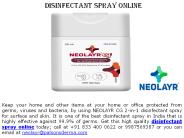 Disinfectant Spray Online