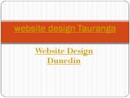 website design Tauranga