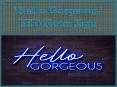 ‘Hello Gorgeous’ LED Neon Sign PowerPoint PPT Presentation