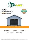 How to Build a 16x24 Gable Shed FREE PowerPoint PPT Presentation