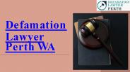 Defamation Lawyer Perth