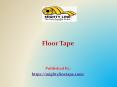 Floor Tape PowerPoint PPT Presentation